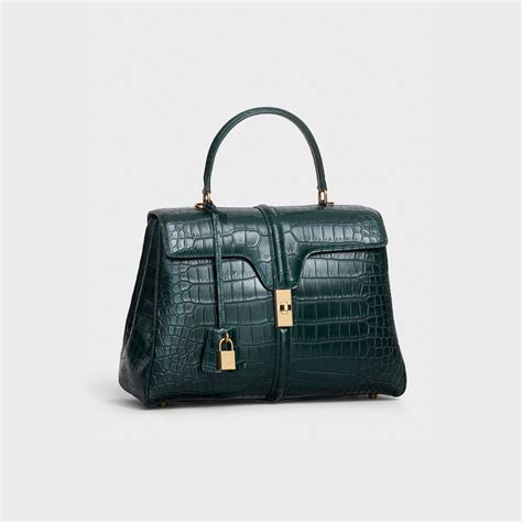 celine bag crocodile|celine box bag.